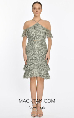 Josephine Green Front Dress