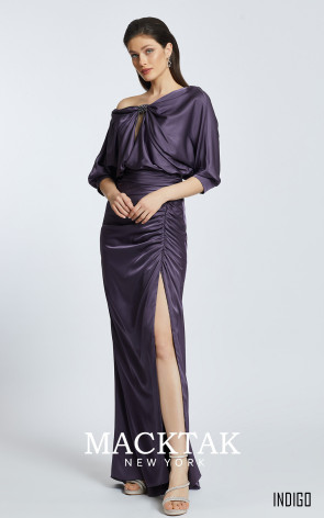 MackTak Collection 2024 Indigo Dress