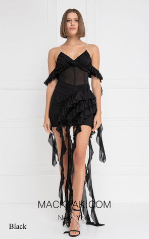 MackTak Collection 4457169 Tulle Dress