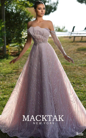 MackTak Couture Carole Nude Front Dress