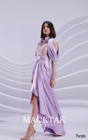 MackTak Couture 4051 Purple Dress