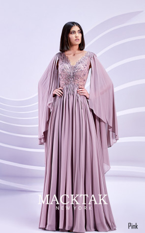 MackTak Couture 4053 Pink Front Dress