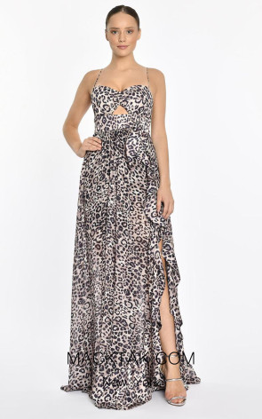 Manette Beige Front Dress