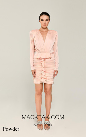 Paule Powder Front Dress