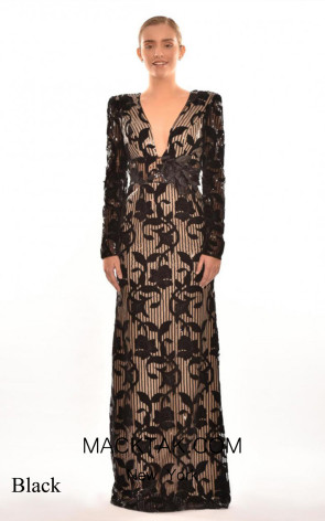 Seychelle Black Front Dress