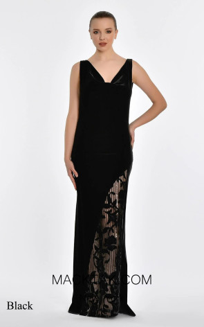 Zoe Black Front Dress