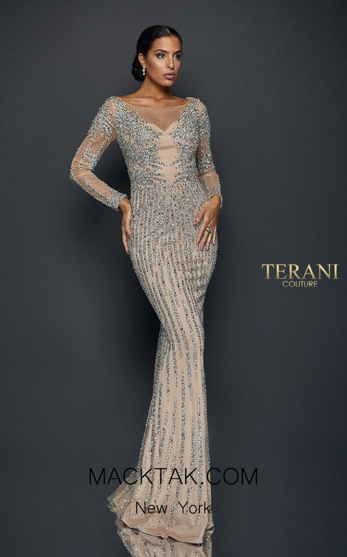 Terani Couture 1921GL0612 Evening Dress