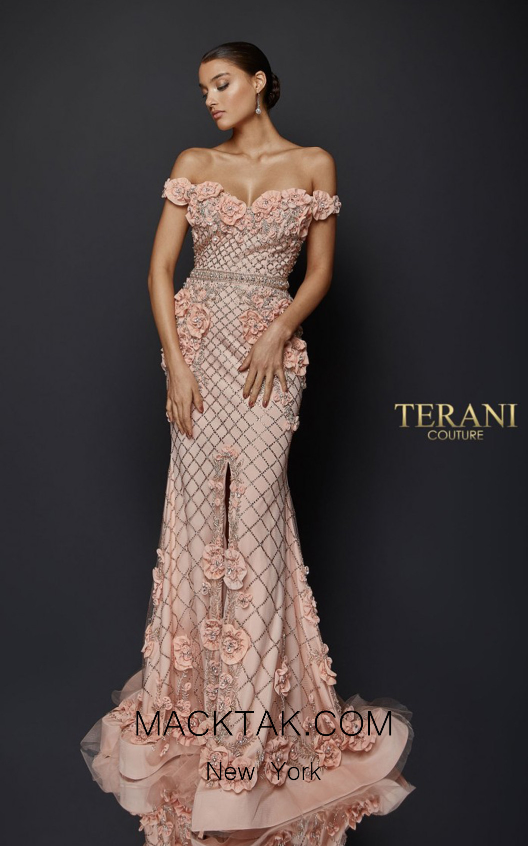 Terani Couture 1922GL0682 Evening Dress
