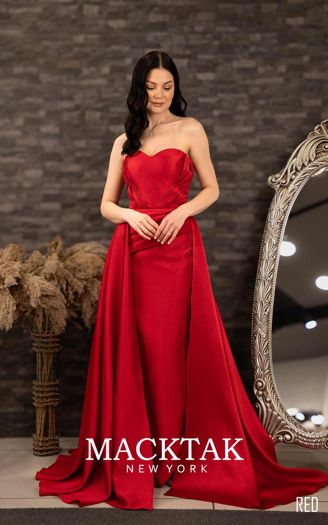 Three N 193 Evening Dress Adjustable Sleeves