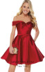 Alyce 1317 Red Front Evening Dress