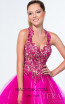 Terani 151P0008 Fuchsia Evening Dress