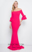 Terani 1811E6135 Fuchsia Front Dress