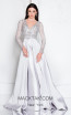 Terani 1811M6587 Silver Front Dress