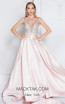 Terani 1811P5249 Blush Nude Front Dress