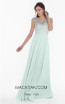 Terani 1822M7658 Seafoam Front Evening Dress