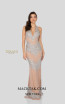 Terani 1911P8140 Crystal Nude Front Dress