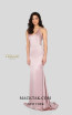 Terani 1911P8171 Blush Front Dress