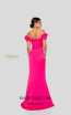 Terani 1911P8183 Hot Pink Back Dress