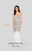 Terani 1911P8363 Crystal Ivory Front Dress