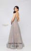 Terani 1911P8481 Silver Aqua Back Dress