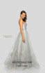 Terani 1911P8487 Silver Silver Back Dress