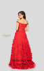 Terani 1911P8513 Red Back Dress