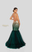Terani 1911P8631 Emerald Back Prom Dress