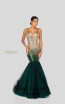 Terani 1911P8631 Emerald Front Prom Dress
