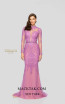 Terani 1913P8310 Lilac Nude Front Dress