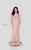 Terani 1913P8311 Blush Nude Front Dress