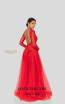 Terani 1915P8344 Red Back Dress