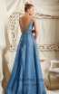 Omur Inn 19195 Trueblue Back Evening Dress
