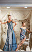Omur Inn 19195 Trueblue Front Evening Dress