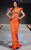 MNM Fouad Sarkis 2295 Orange Front Dress