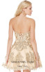 Alyce 3762 Gold Back Short Dress