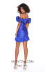 Tarik Ediz 50600 Royal Blue Back Dress