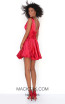 Tarik Ediz 50601 Red Back Dress