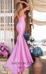 Tarik Ediz 50618 Pink Back Dress