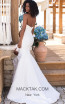Tarik Ediz 50618 Ivory Back Dress