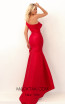 Tarik Ediz 50620 Red Back Dress