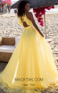 Tarik Ediz 50621 Yellow Back Dress