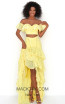 Tarik Ediz 50623 Yellow Front Dress