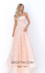 Tarik Ediz 50651 Bellini Pink Front Dress