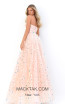 Tarik Ediz 50651 Bellini Pink Back Dress