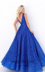 Tarik Ediz 50660 Royal Blue Back Dress