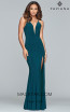 Faviana 7977 Evergreen Front Prom Dress