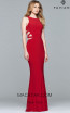 Faviana 8018 Red Front Prom Dress