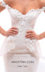 Tarik Ediz 93415 Ivory Evening Dress