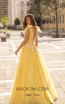 Tarik Ediz 93927 Yellow Back Dress