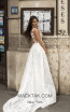 Tarik Ediz 93930 Ivory Back Dress